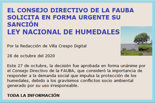 LEY DE HUMEDALES